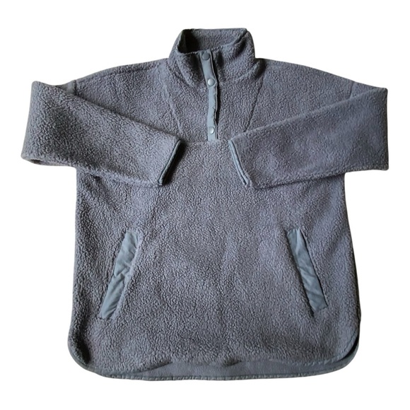 NWT Madewell (Re)sourced Fleece Popover Tunic XS NB531 - Picture 4 of 9